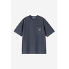 S/S Loose Pocket T-Shirt - Dark Navy Garment Dyed