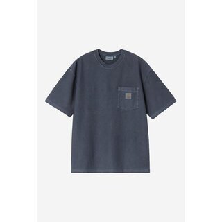 Carhartt WIP S/S Loose Pocket T-Shirt - Dark Navy Garment Dyed