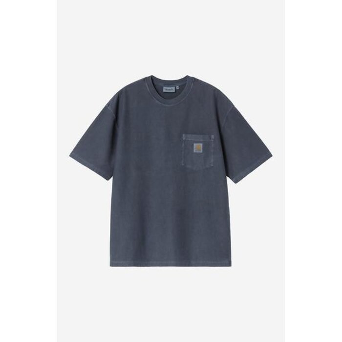 Carhartt WIP S/S Loose Pocket T-Shirt - Dark Navy Garment Dyed
