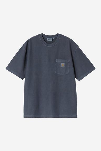 Carhartt WIP S/S Loose Pocket T-Shirt - Dark Navy Garment Dyed