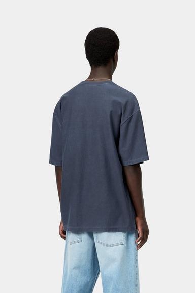 Carhartt WIP S/S Loose Pocket T-Shirt - Dark Navy Garment Dyed
