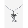 Playing Cards Pendant - Sterling Silver