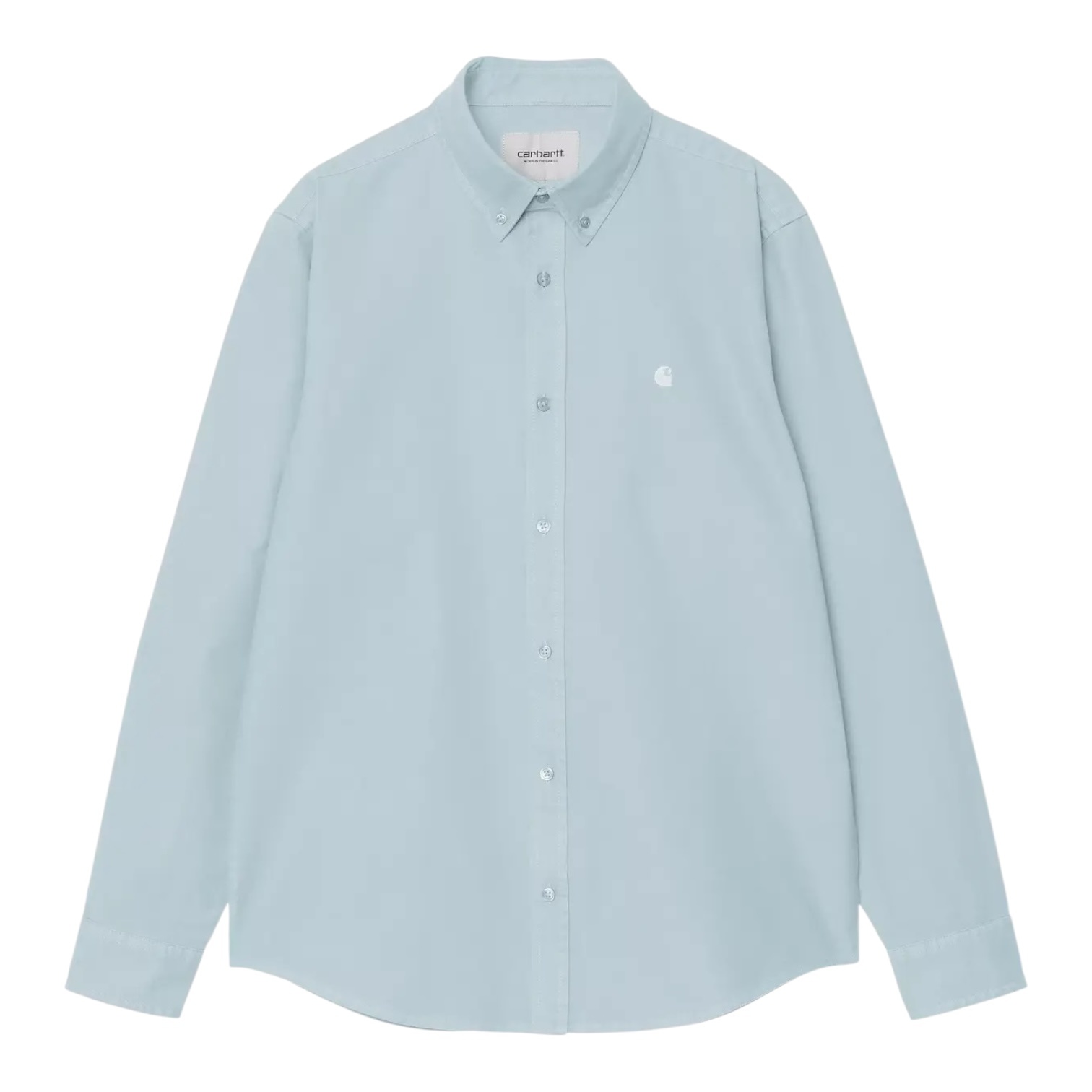 Carhartt WIP L/S Bolton Shirt - Icaria (Garment Dyed)