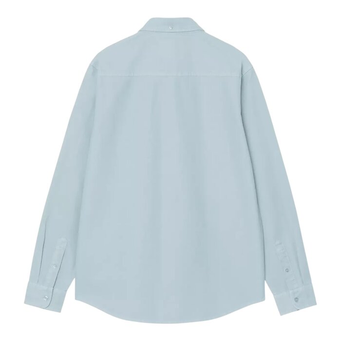 Carhartt WIP L/S Bolton Shirt - Icaria (Garment Dyed)