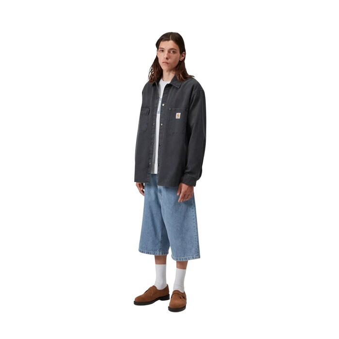 Carhartt WIP Langdon Short- Blue (Stone Bleached)