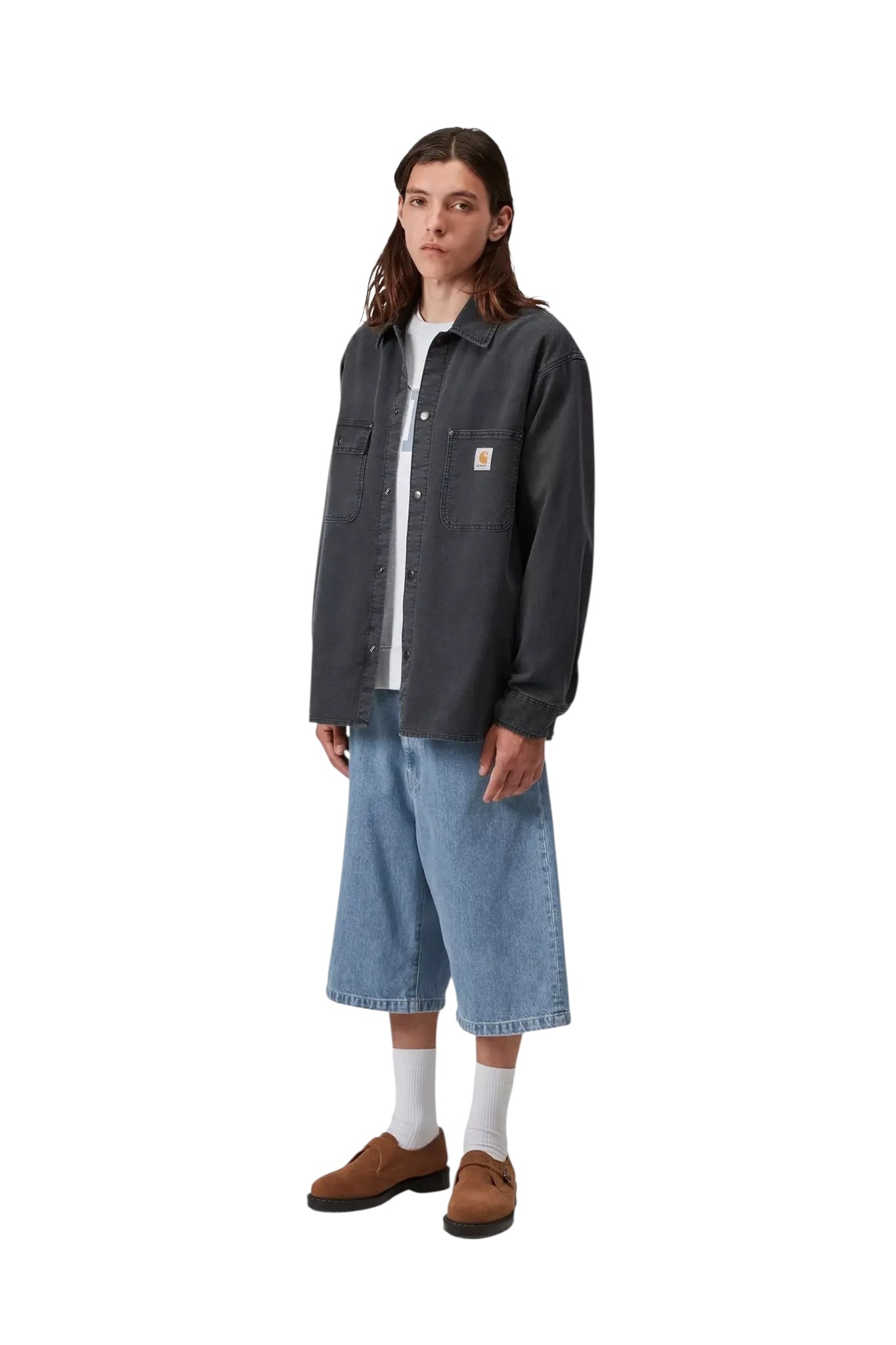 Carhartt WIP Langdon Short- Blue (Stone Bleached)
