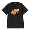 S/S Cheese Toast T-Shirt - Black