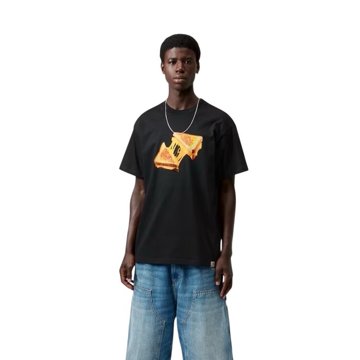 Carhartt WIP S/S Cheese Toast T-Shirt - Black