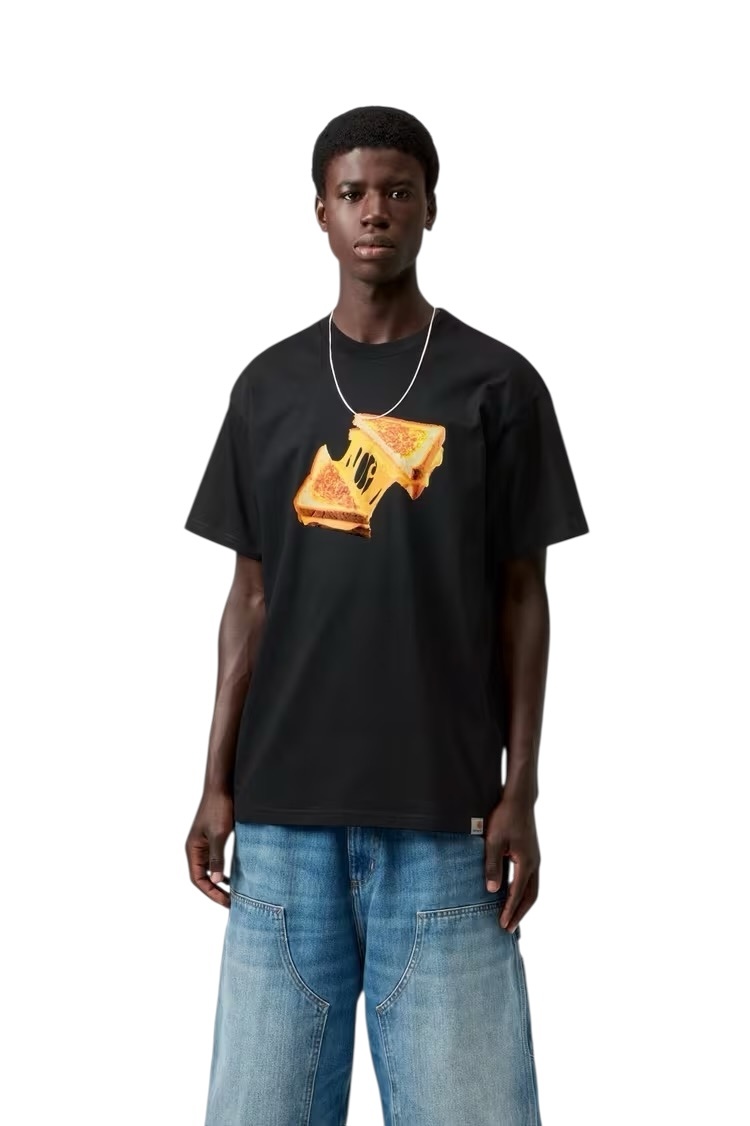 Carhartt WIP S/S Cheese Toast T-Shirt - Black