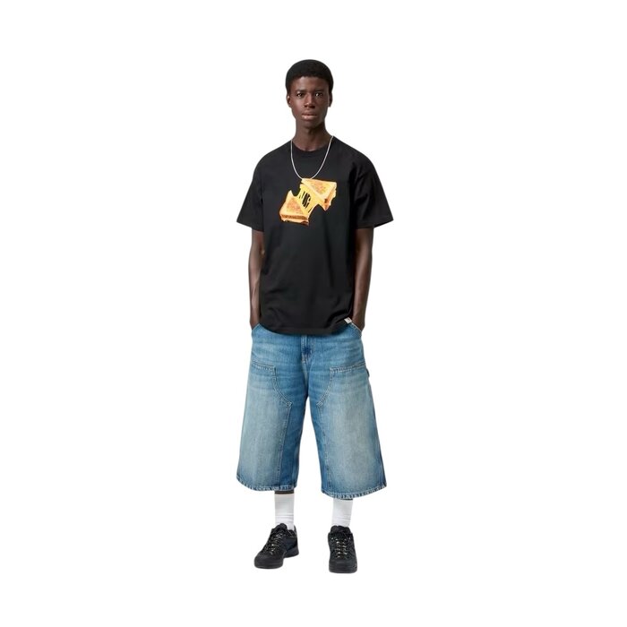 Carhartt WIP S/S Cheese Toast T-Shirt - Black