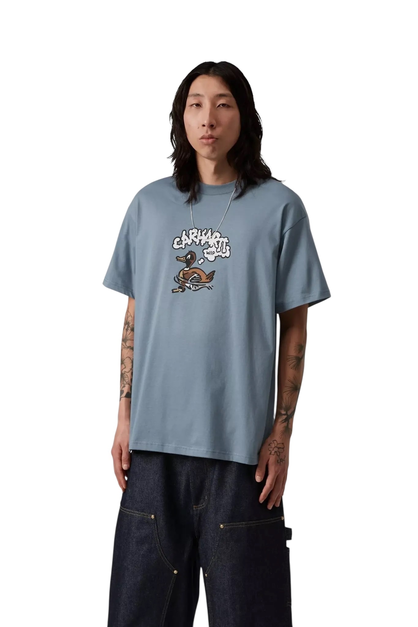 Carhartt WIP S/S Duck Duck T-Shirt - Velvet Blue