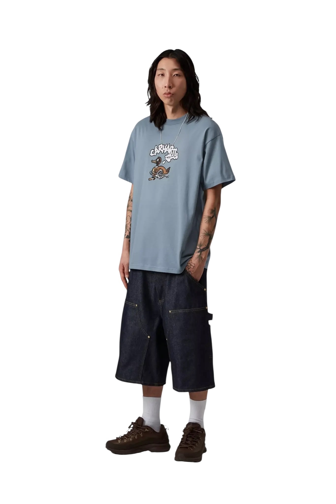 Carhartt WIP S/S Duck Duck T-Shirt - Velvet Blue
