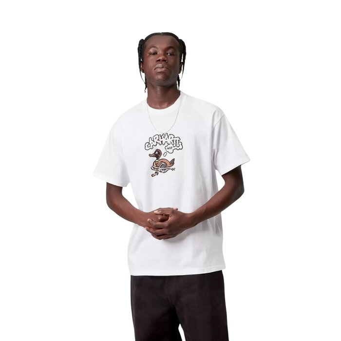 Carhartt WIP S/S Duck Duck T-Shirt - White