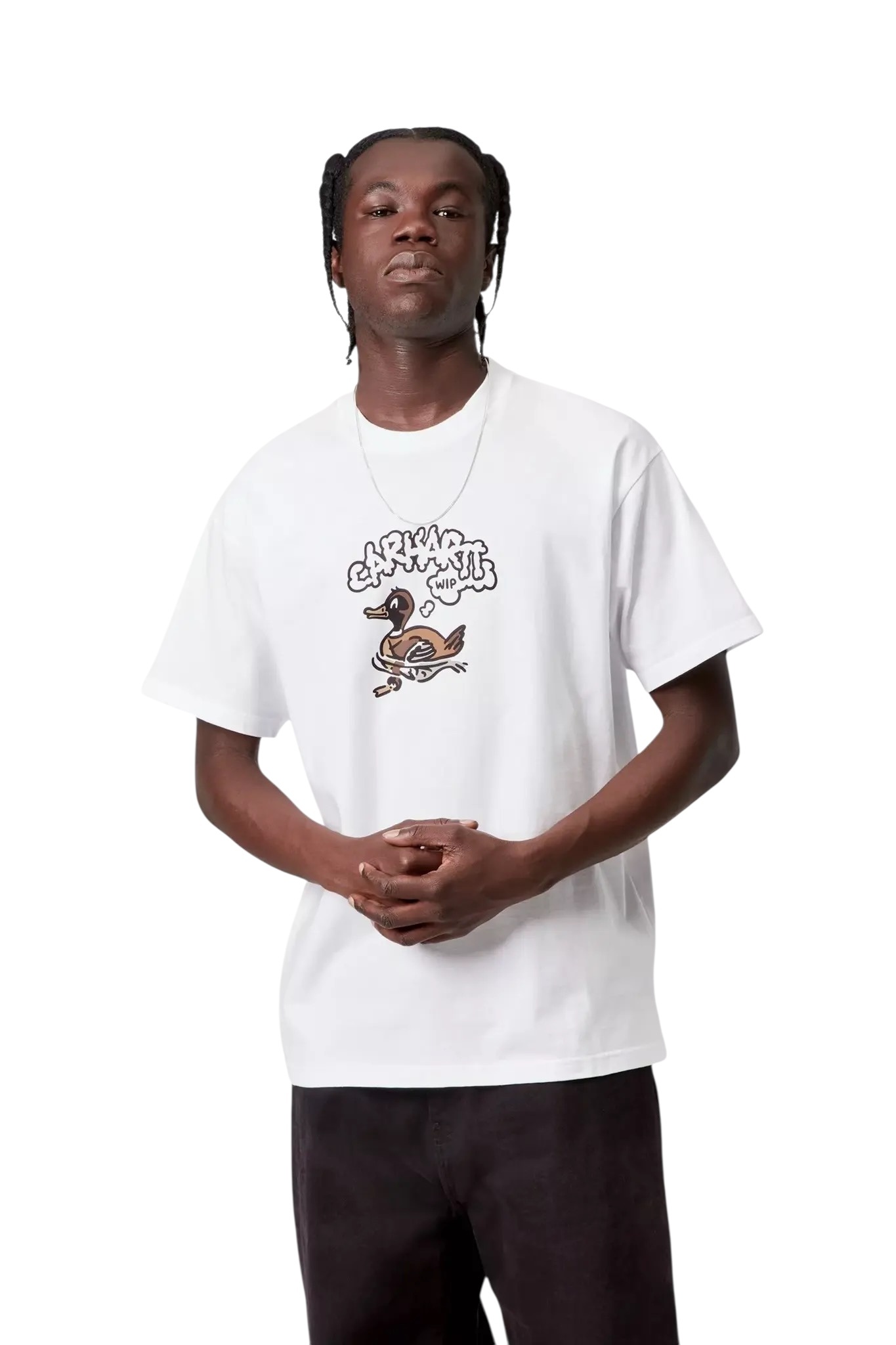 Carhartt WIP S/S Duck Duck T-Shirt - White