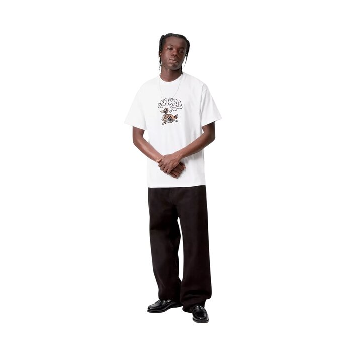 Carhartt WIP S/S Duck Duck T-Shirt - White