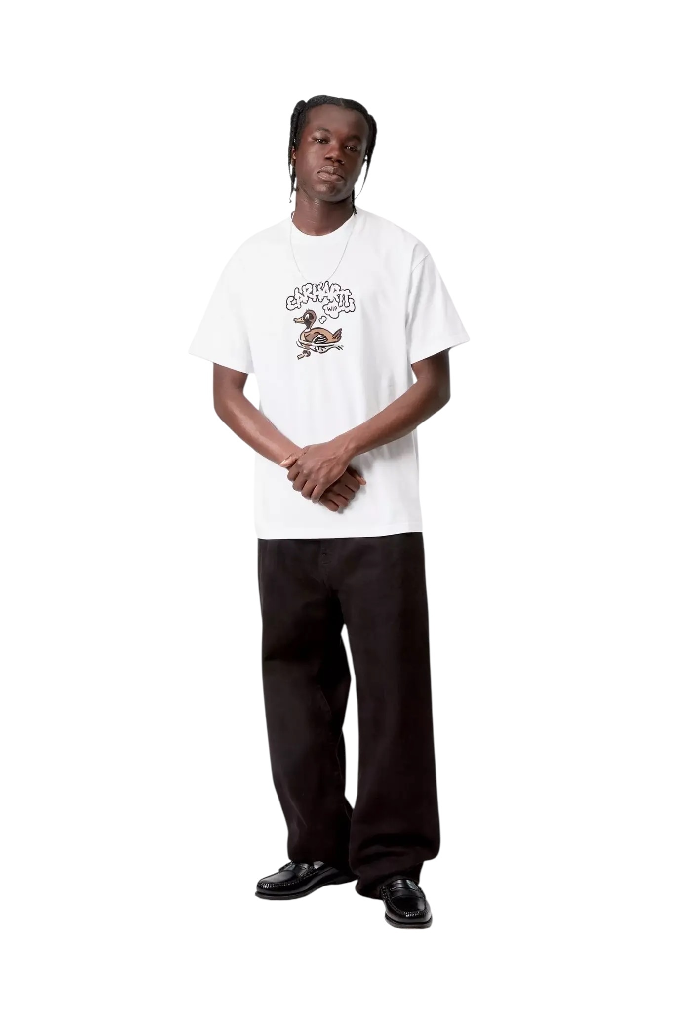 Carhartt WIP S/S Duck Duck T-Shirt - White