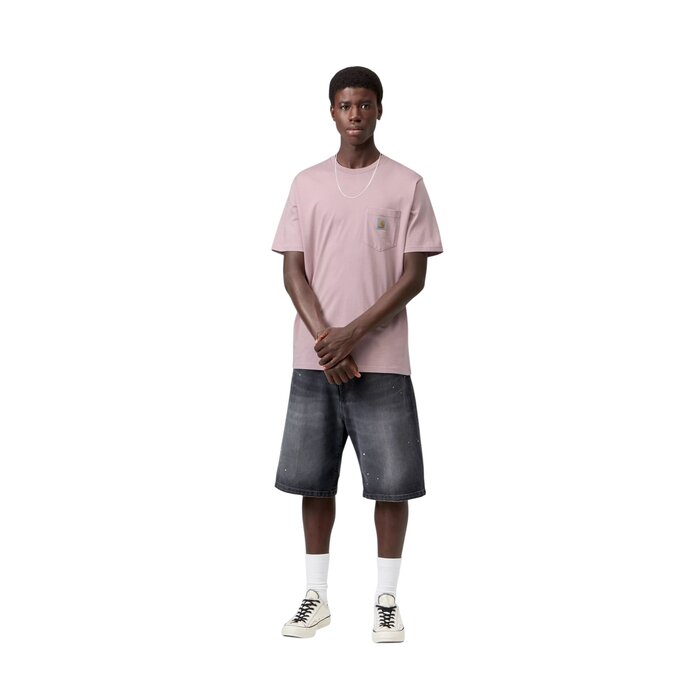 Carhartt WIP S/S Pocket T-Shirt - Hortensia
