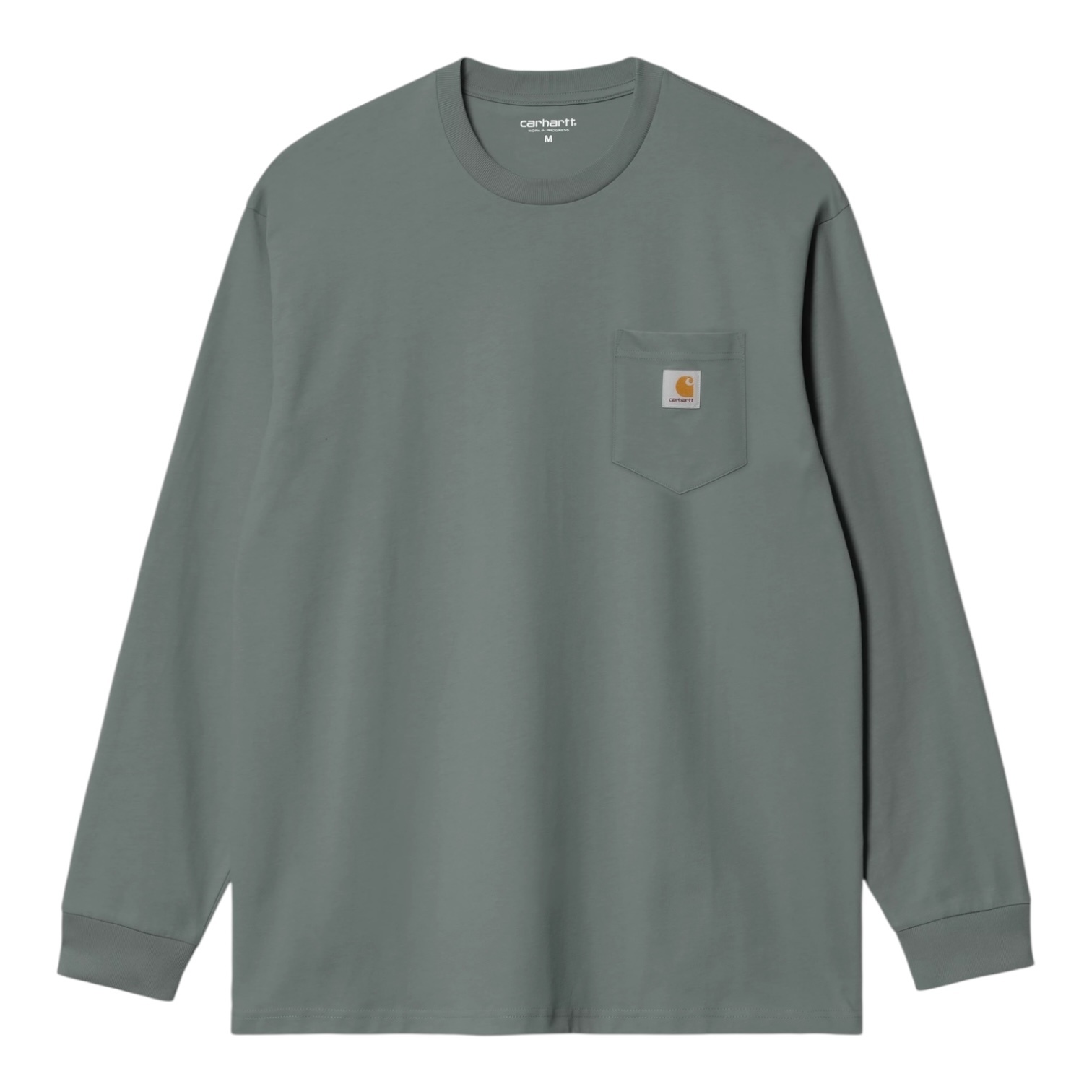 Carhartt WIP L/S Pocket T-shirt - Velvet Green