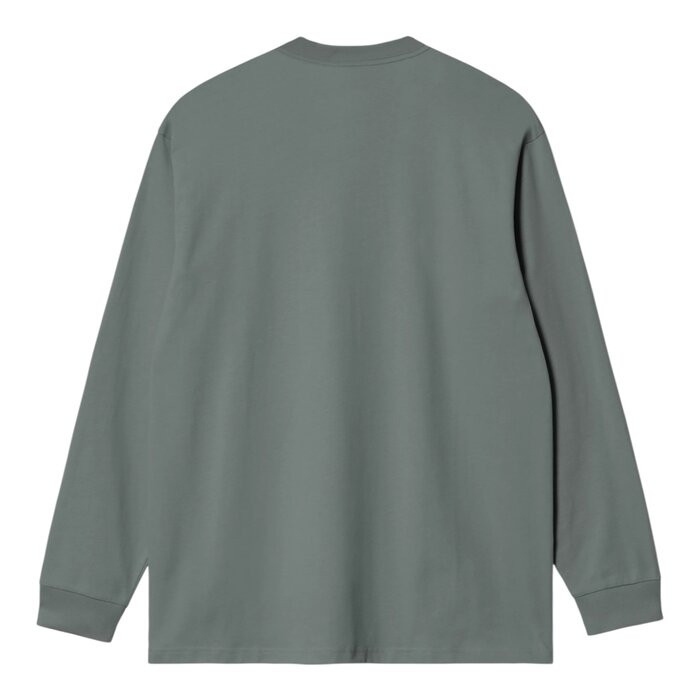 Carhartt WIP L/S Pocket T-shirt - Velvet Green
