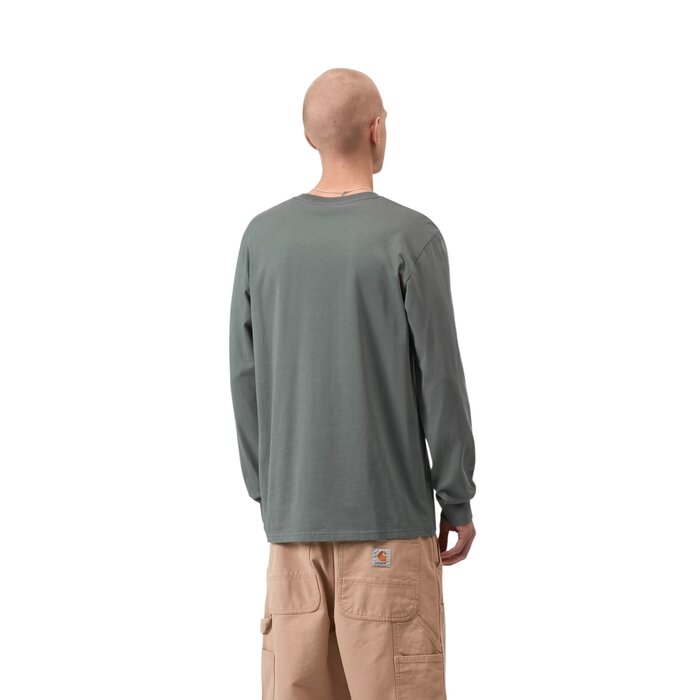 Carhartt WIP L/S Pocket T-shirt - Velvet Green