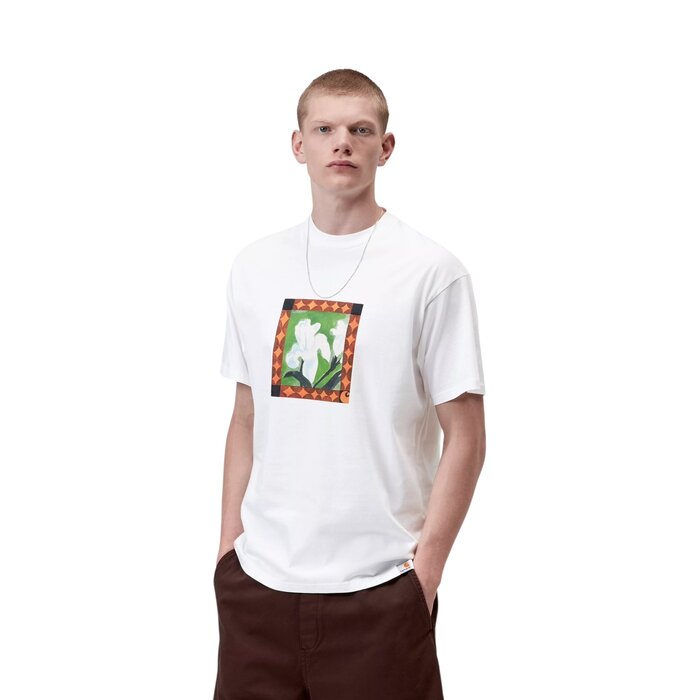 Carhartt WIP S/S Julia Klenovsky T-shirt - White