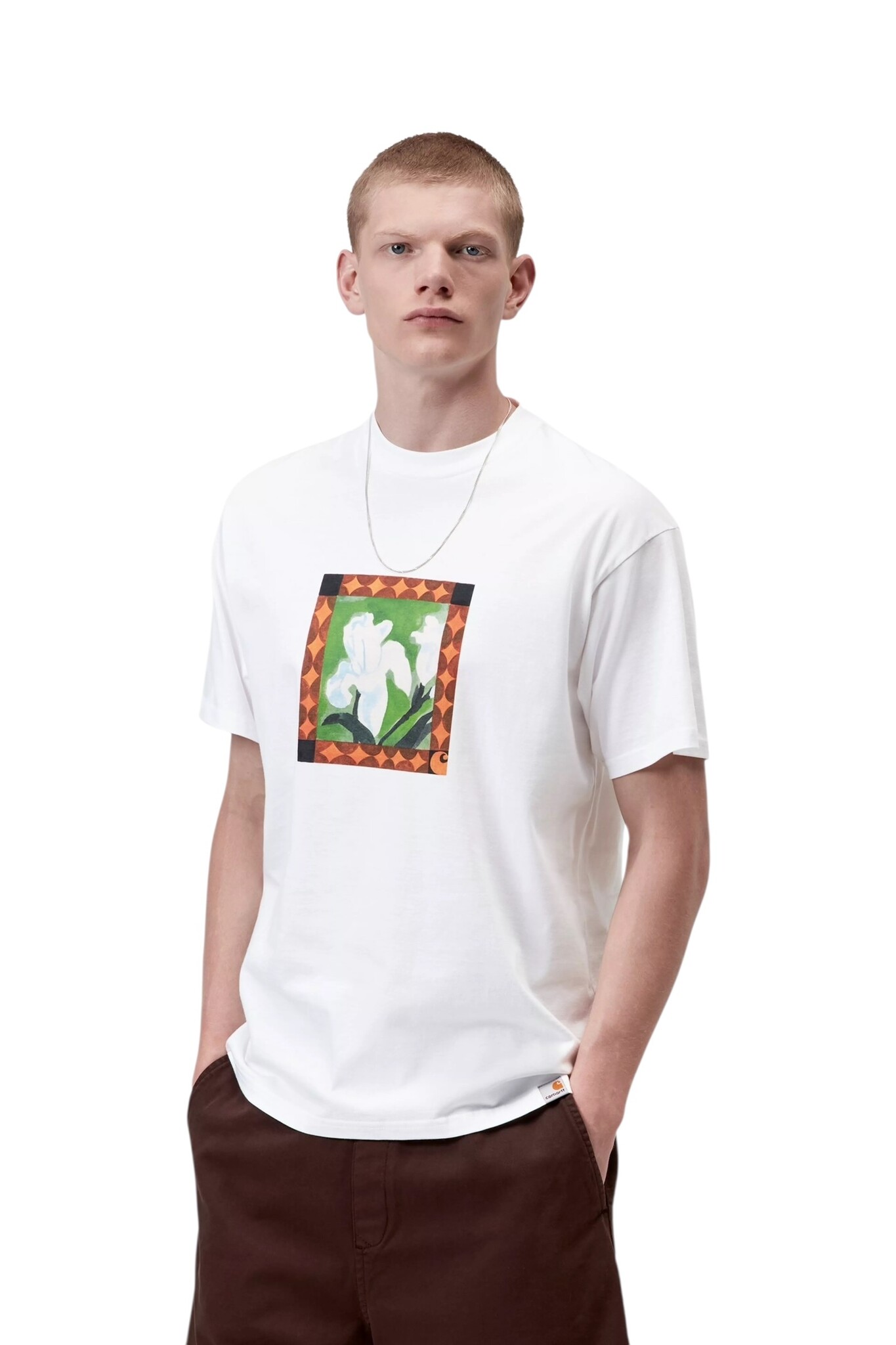 Carhartt WIP S/S Julia Klenovsky T-shirt - White