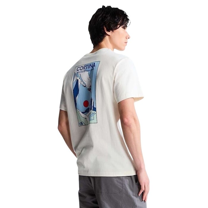 The North Face Mountain Celebration Regular T-Shirt - White Dune