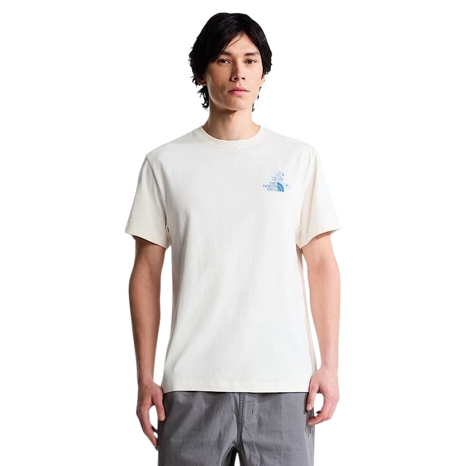 The North Face Mountain Celebration Regular T-Shirt - White Dune