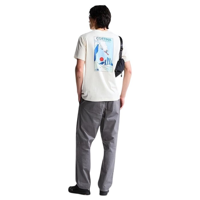 The North Face Mountain Celebration Regular T-Shirt - White Dune