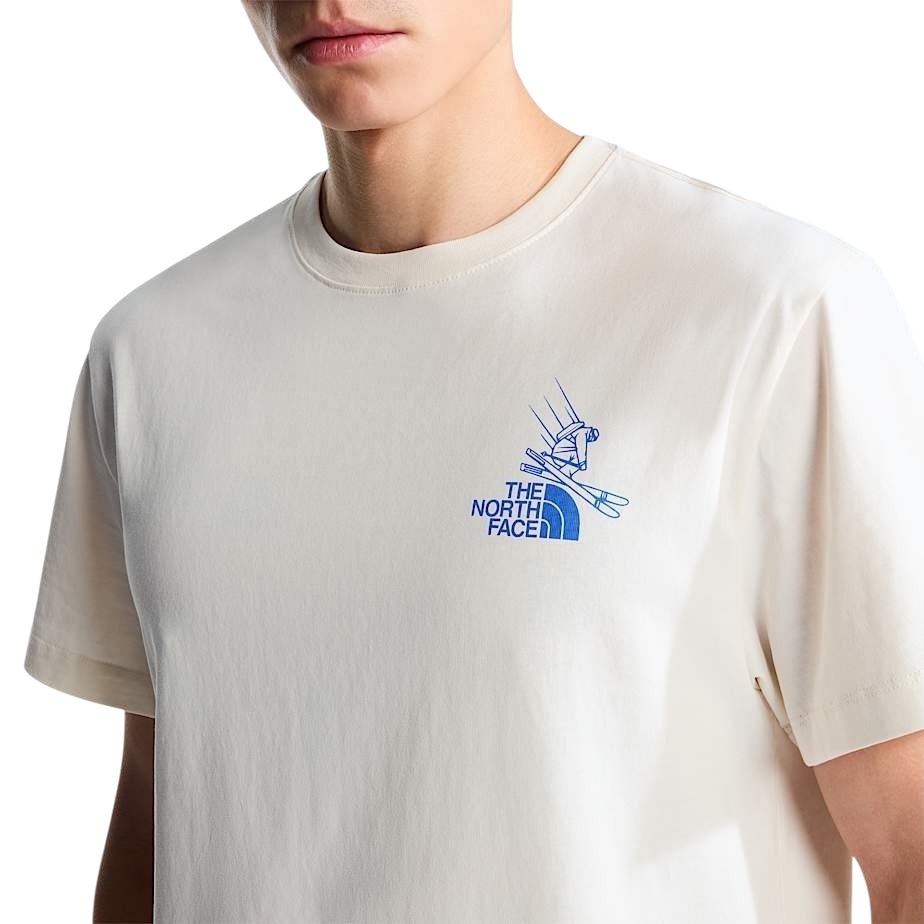 The North Face Mountain Celebration Regular T-Shirt - White Dune