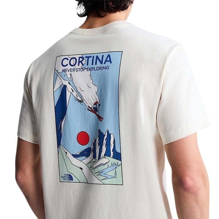 The North Face Mountain Celebration Regular T-Shirt - White Dune