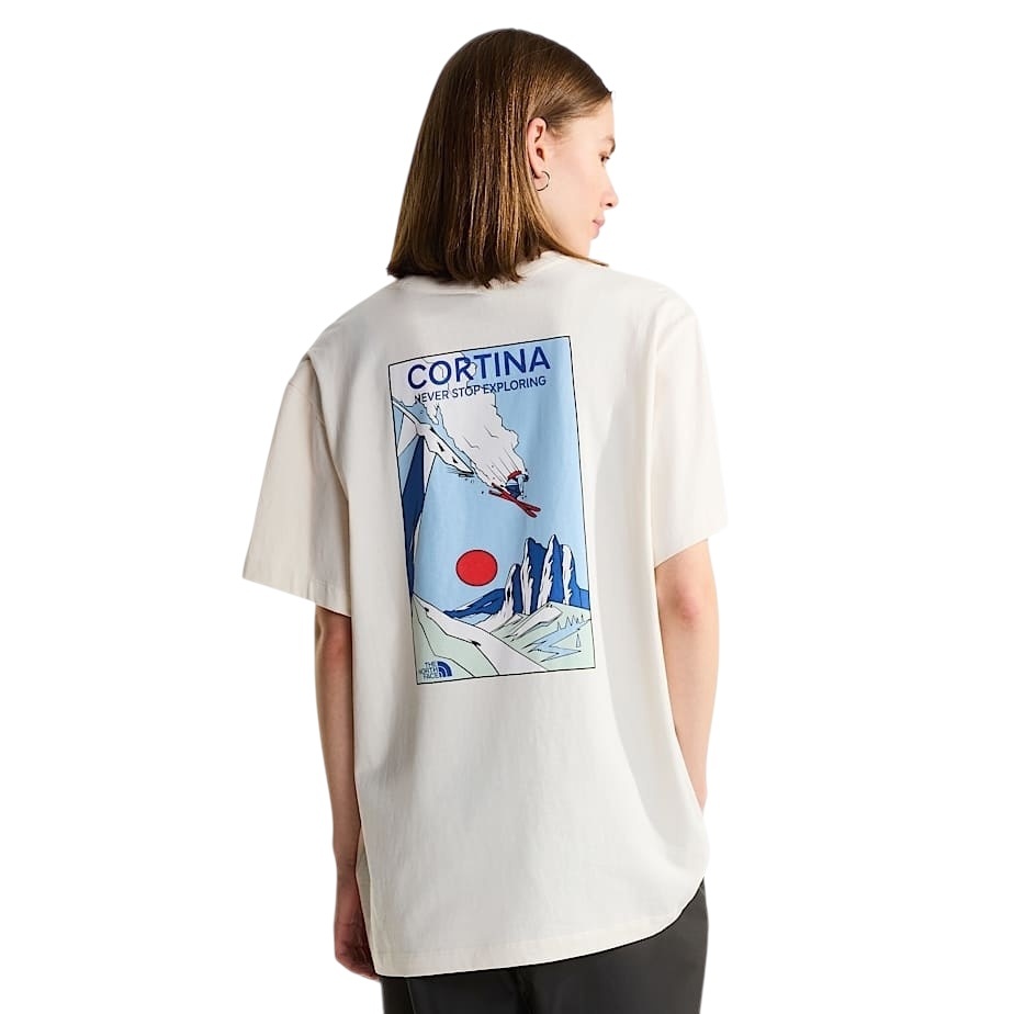 The North Face Mountain Celebration Regular T-Shirt - White Dune