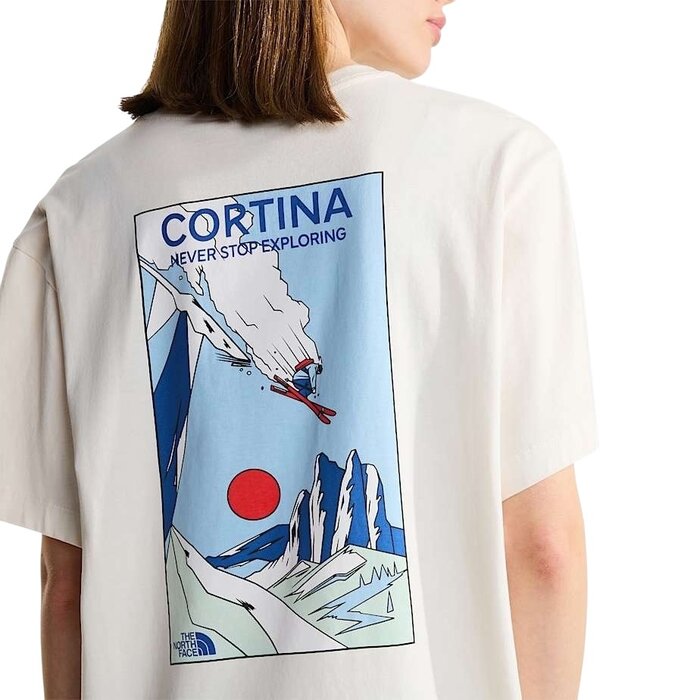The North Face Mountain Celebration Regular T-Shirt - White Dune