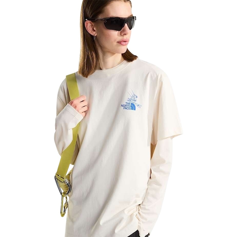 The North Face Mountain Celebration Regular T-Shirt - White Dune