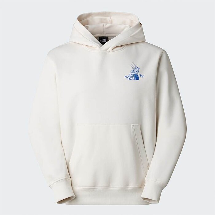 The North Face Mountain Celebration Relaxed Hoodie - White Dune