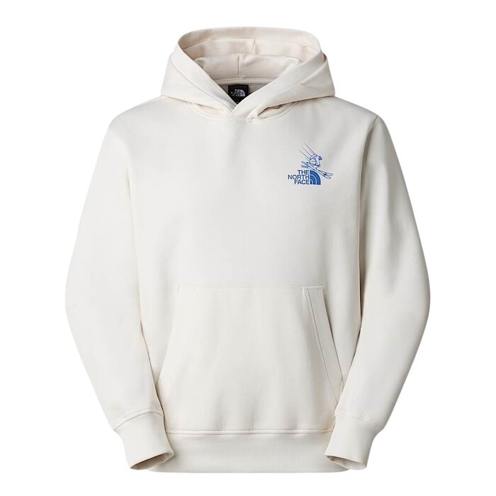 The North Face Mountain Celebration Relaxed Hoodie - White Dune