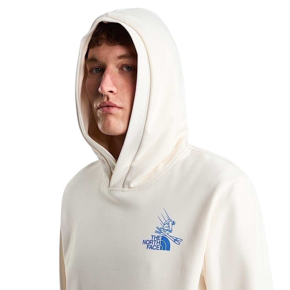 The North Face Mountain Celebration Relaxed Hoodie - White Dune