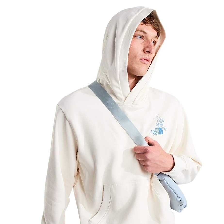 The North Face Mountain Celebration Relaxed Hoodie - White Dune