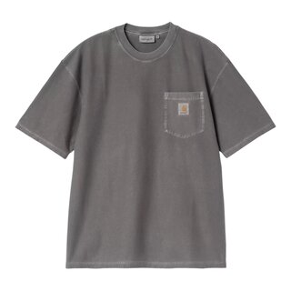 Carhartt WIP S/S Loose Pocket T-Shirt - Black Garment Dyed