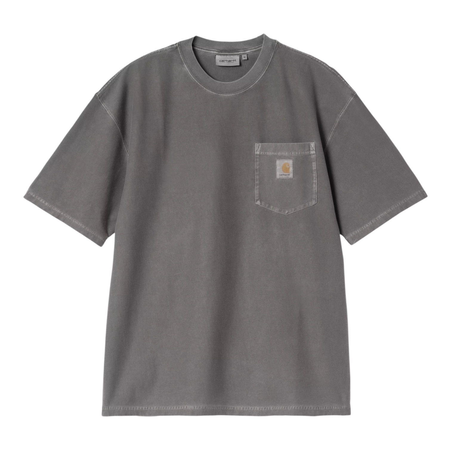 Carhartt WIP S/S Loose Pocket T-Shirt - Black Garment Dyed