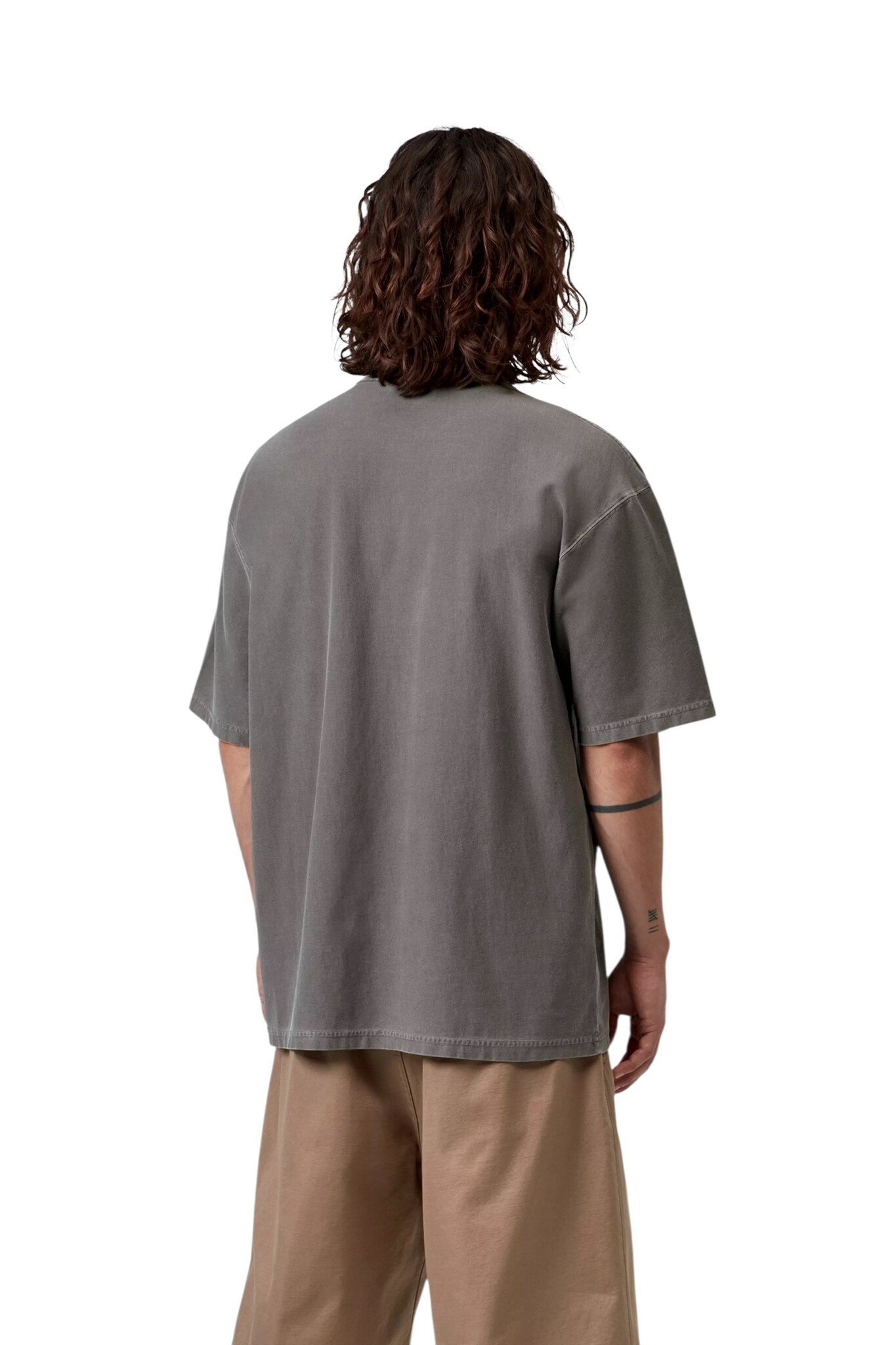 Carhartt WIP S/S Loose Pocket T-Shirt - Black Garment Dyed