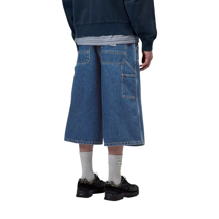 Carhartt WIP OG Double Knee Long Short - Blue Stone Washed