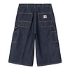 OG Double Knee Long Short - Blue Rinsed