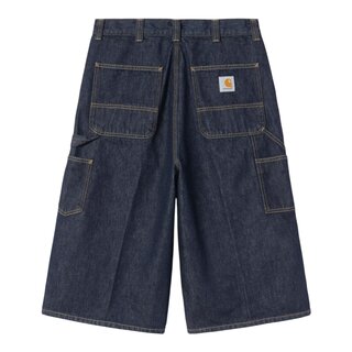 Carhartt WIP OG Double Knee Long Short - Blue Rinsed