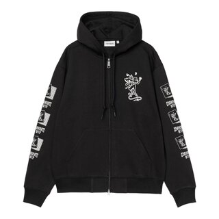 Carhartt WIP Hooded Playing Cards Jacket - Black