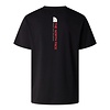 M' Vertical Regular T-shirt - Black
