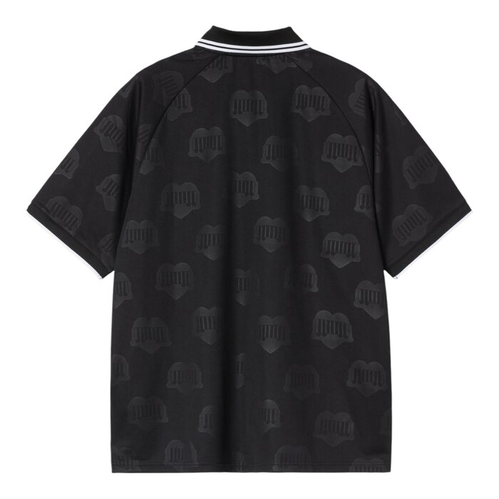 Carhartt WIP S/S Terrace Football T-Shirt - Heart Train Jacquard/Black