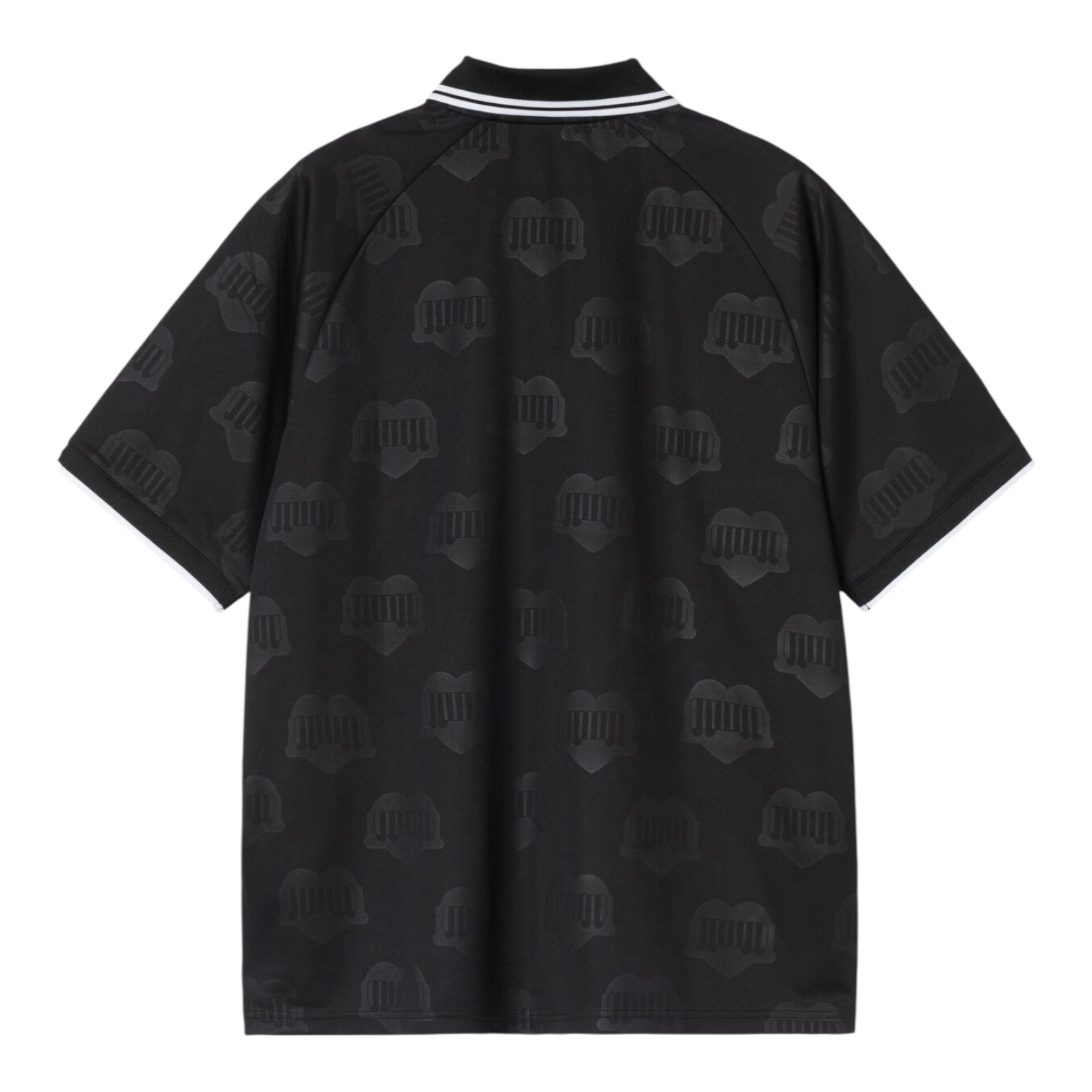 Carhartt WIP S/S Terrace Football T-Shirt - Heart Train Jacquard/Black