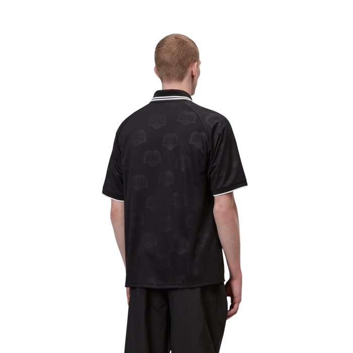 Carhartt WIP S/S Terrace Football T-Shirt - Heart Train Jacquard/Black