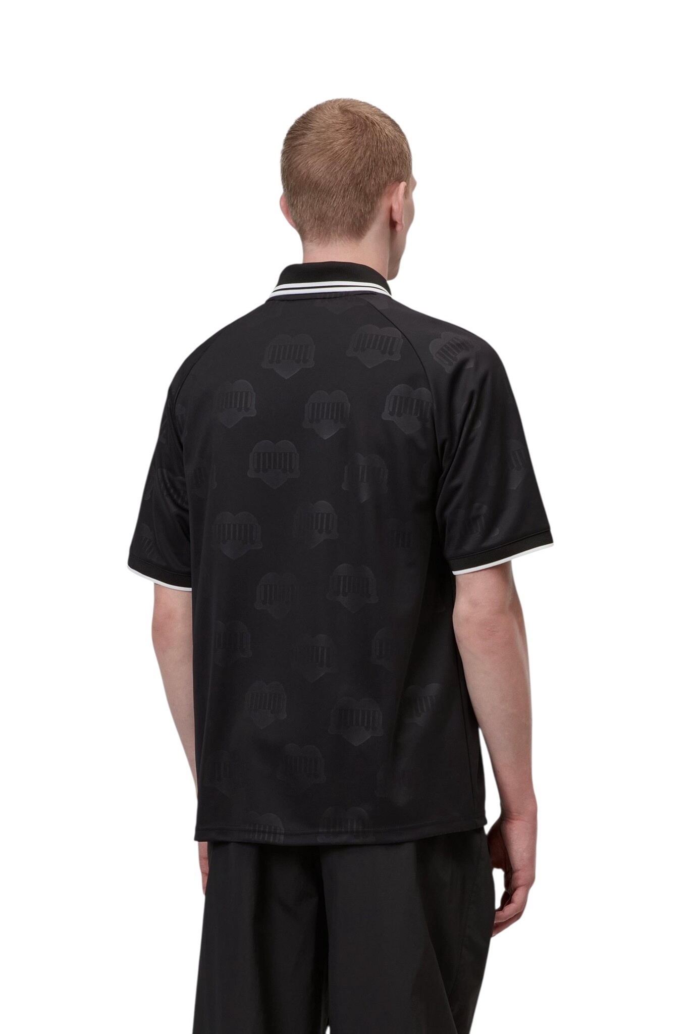 Carhartt WIP S/S Terrace Football T-Shirt - Heart Train Jacquard/Black